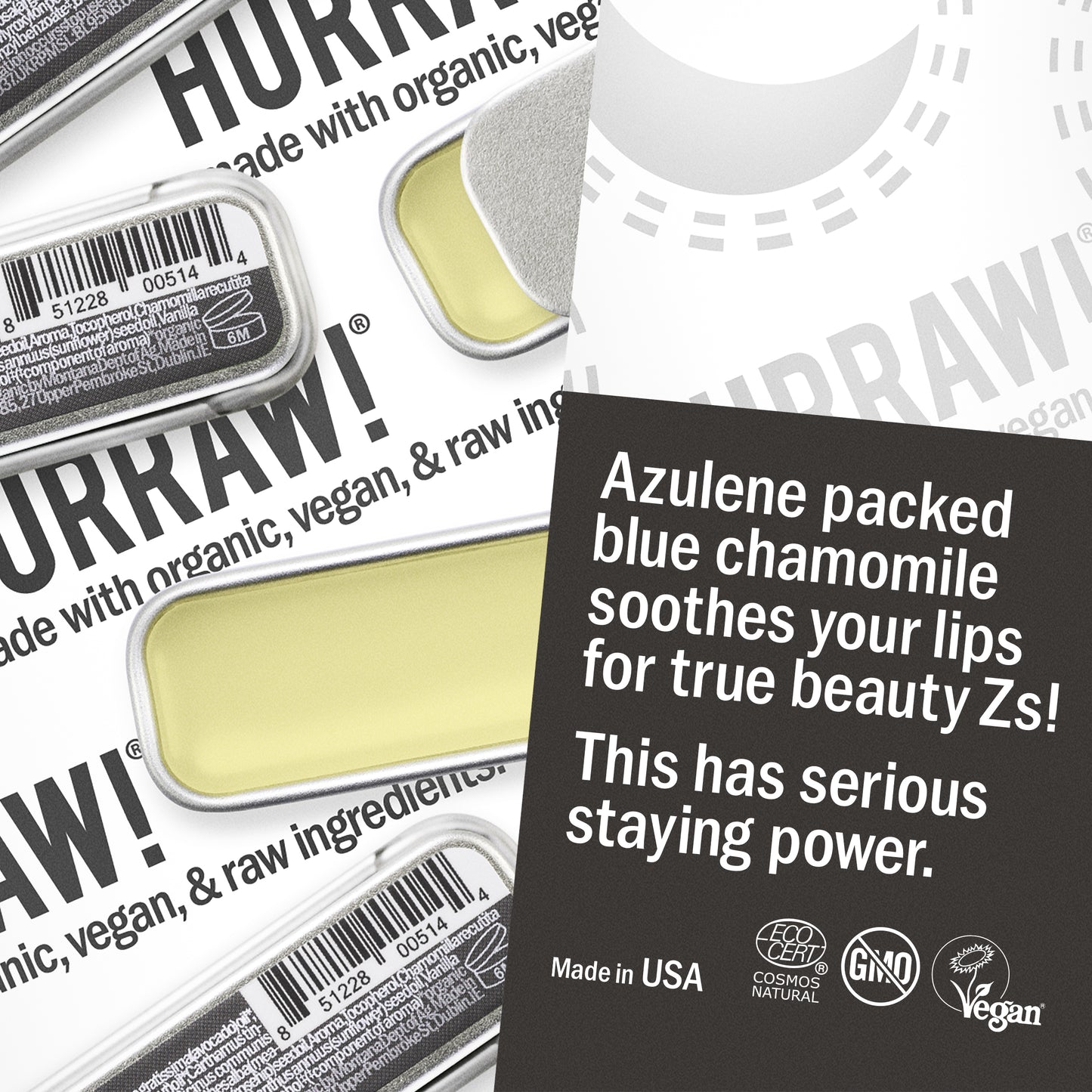 Moon Lip Balm - Slim Slider Tin