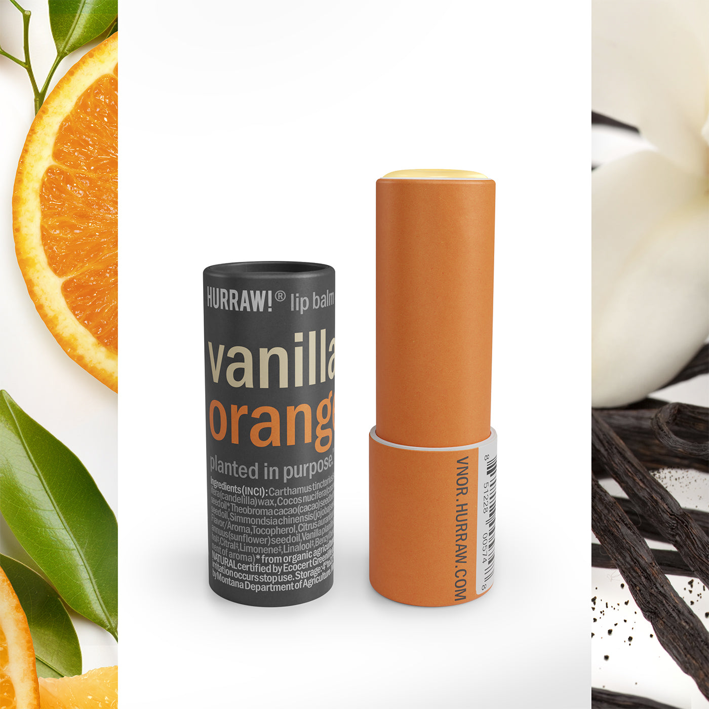Vanilla & Orange Lip Balm