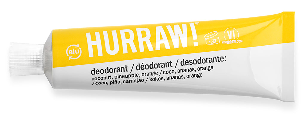 Hurraw! Coconut Pineapple Orange BALMUNDER : Natural Deodorant
