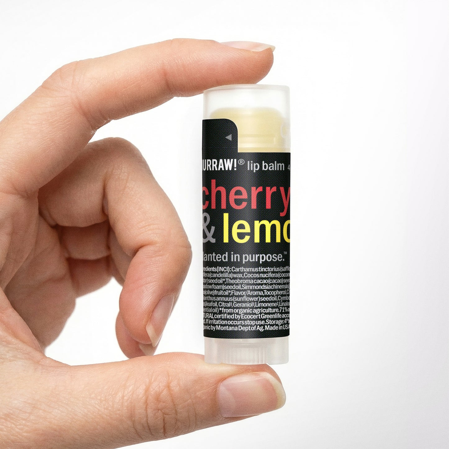 Cherry & Lemon Lip Balm