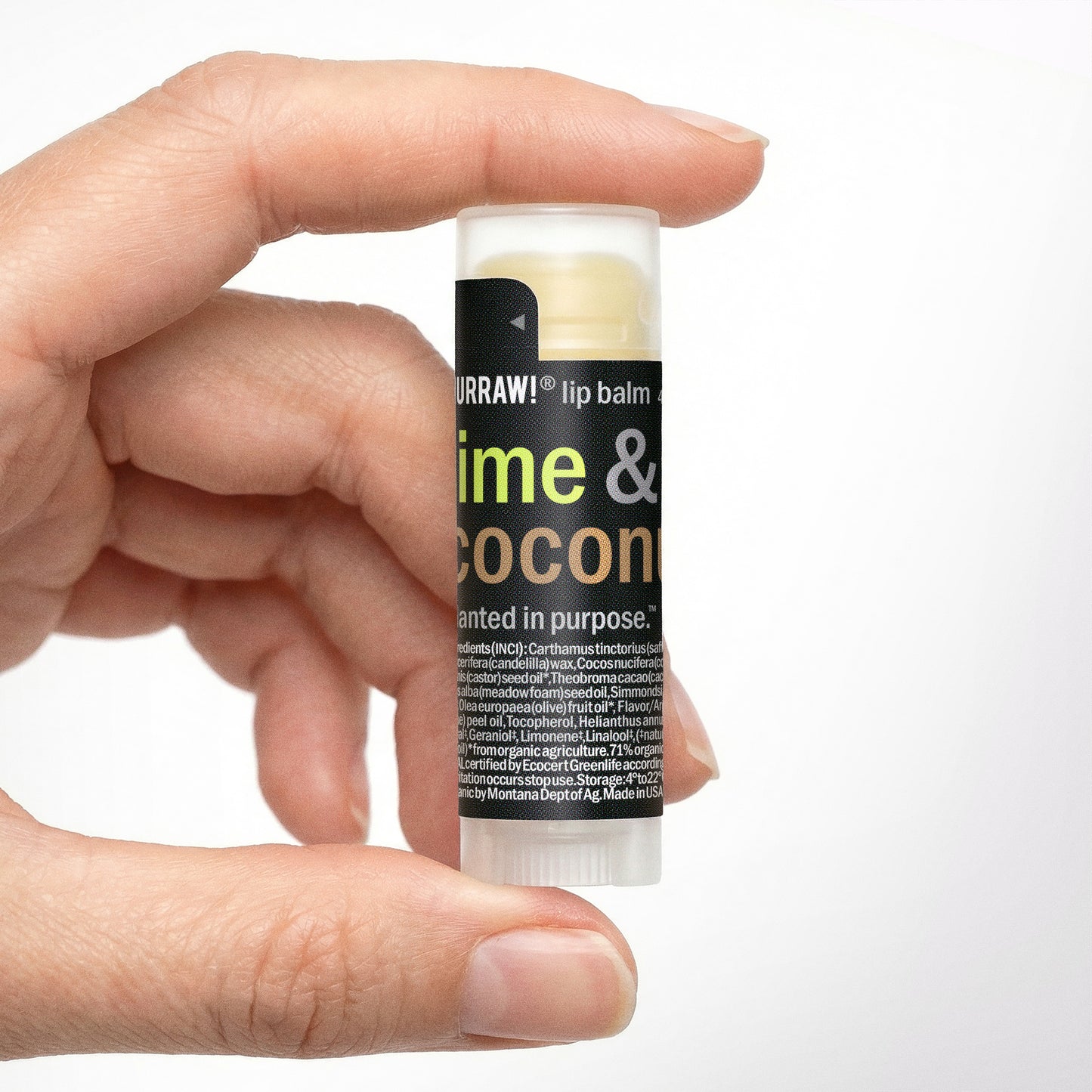 Lime & Coconut Lip Balm