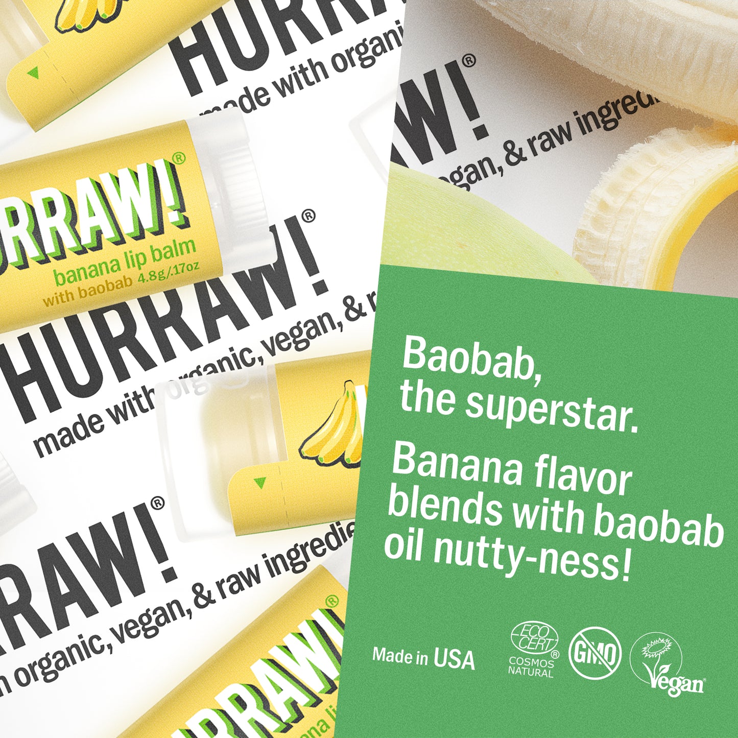 Baume à Lèvres Banane 