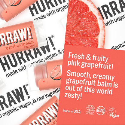Grapefruit Lip Balm