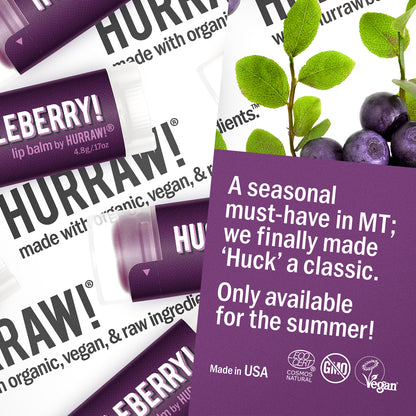 Huckleberry Lip Balm ( May - September )