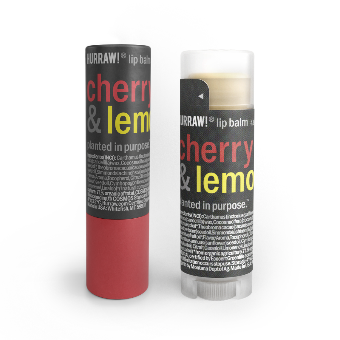 Cherry & Lemon Lip Balm