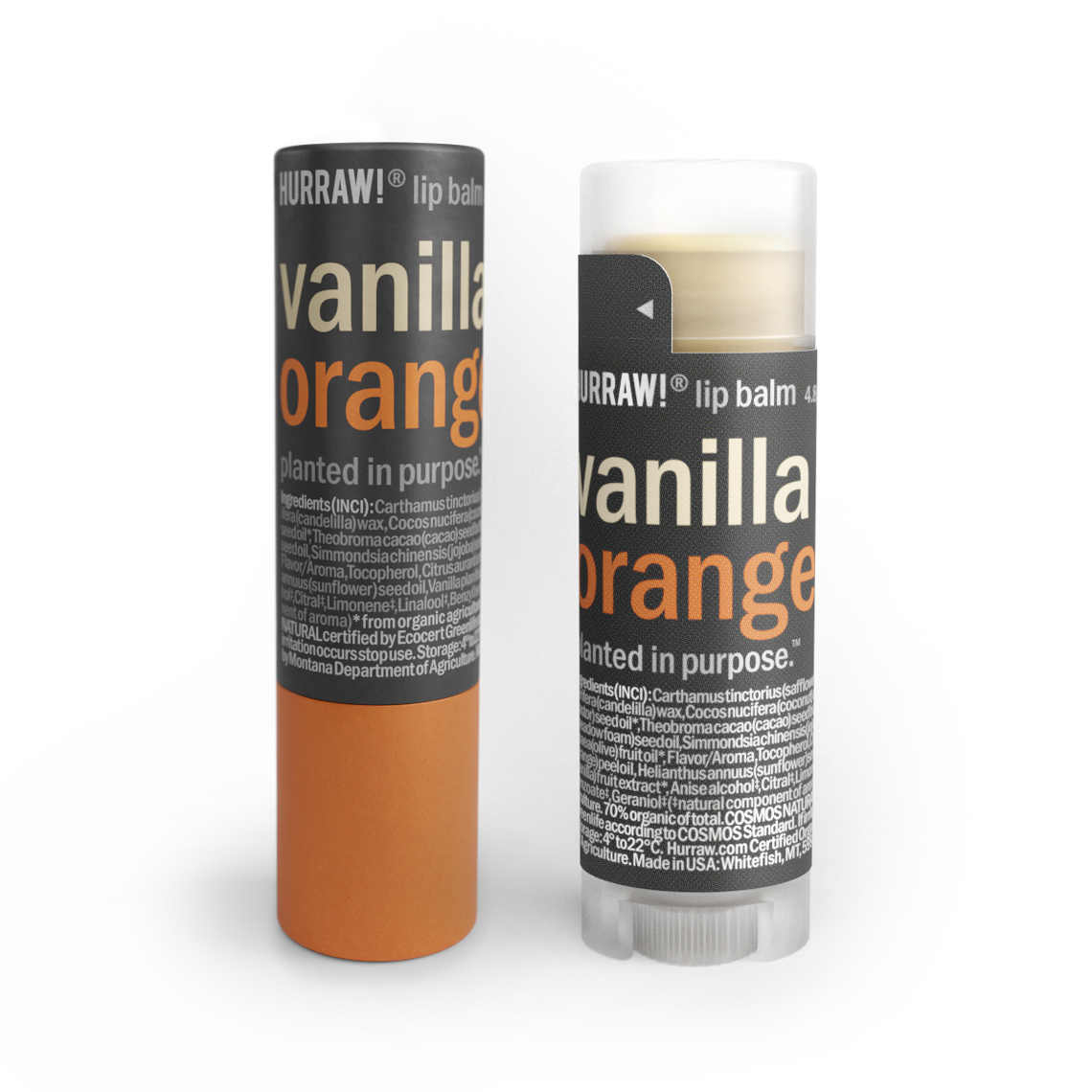 Vanilla & Orange Lip Balm