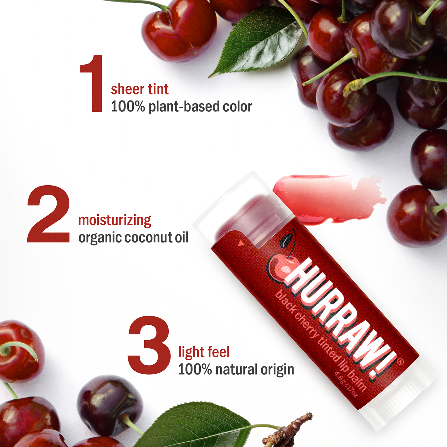 Black Cherry Tinted Lip Balm