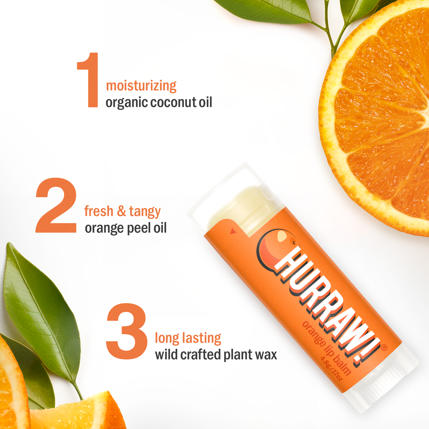Orange Lip Balm
