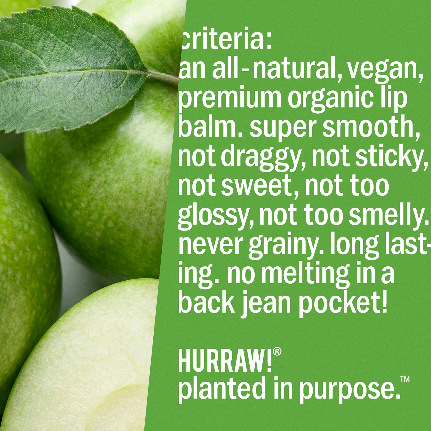 Apple Lip Balm