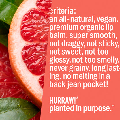 Grapefruit Lip Balm