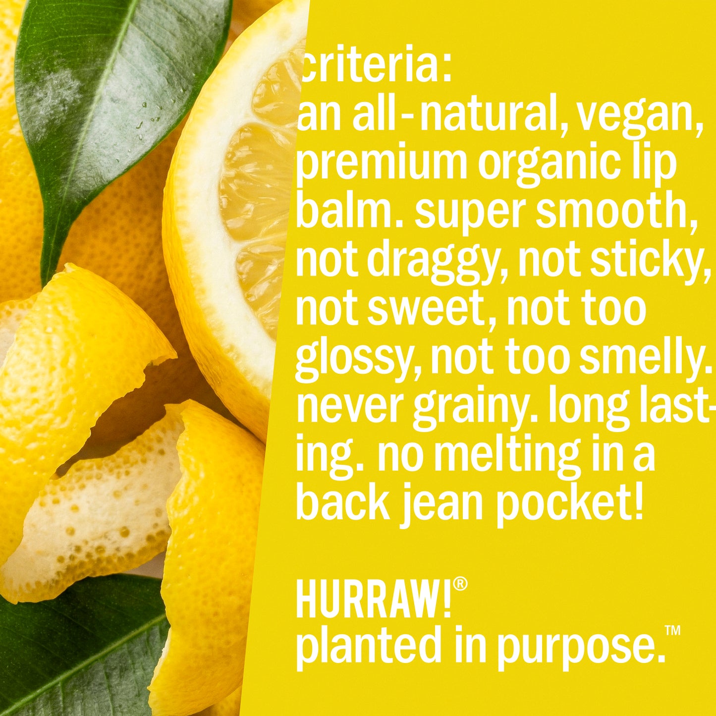 Lemon Lip Balm