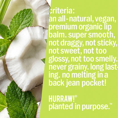 Pitta Lip Balm : coconut mint lemongrass
