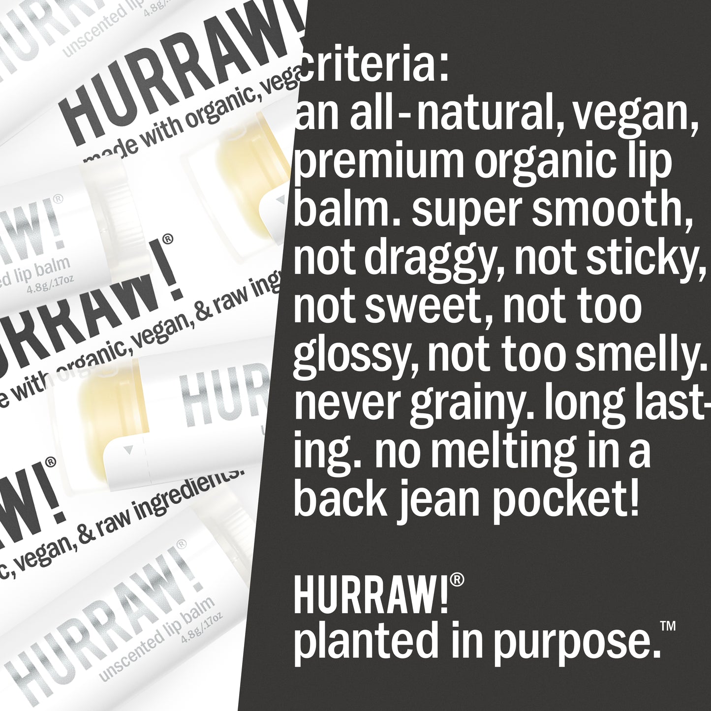 Unscented Lip Balm